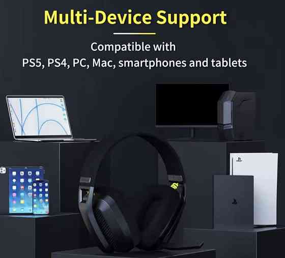 Игровые наушники ‼️ шумоподавление ‼️ BINNUNE BW06 ‼️  black. Харьков