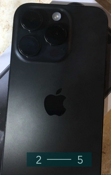 Айфон: iPhone 15 Black Titanium 128Gb.Новенький Київ - фото 2