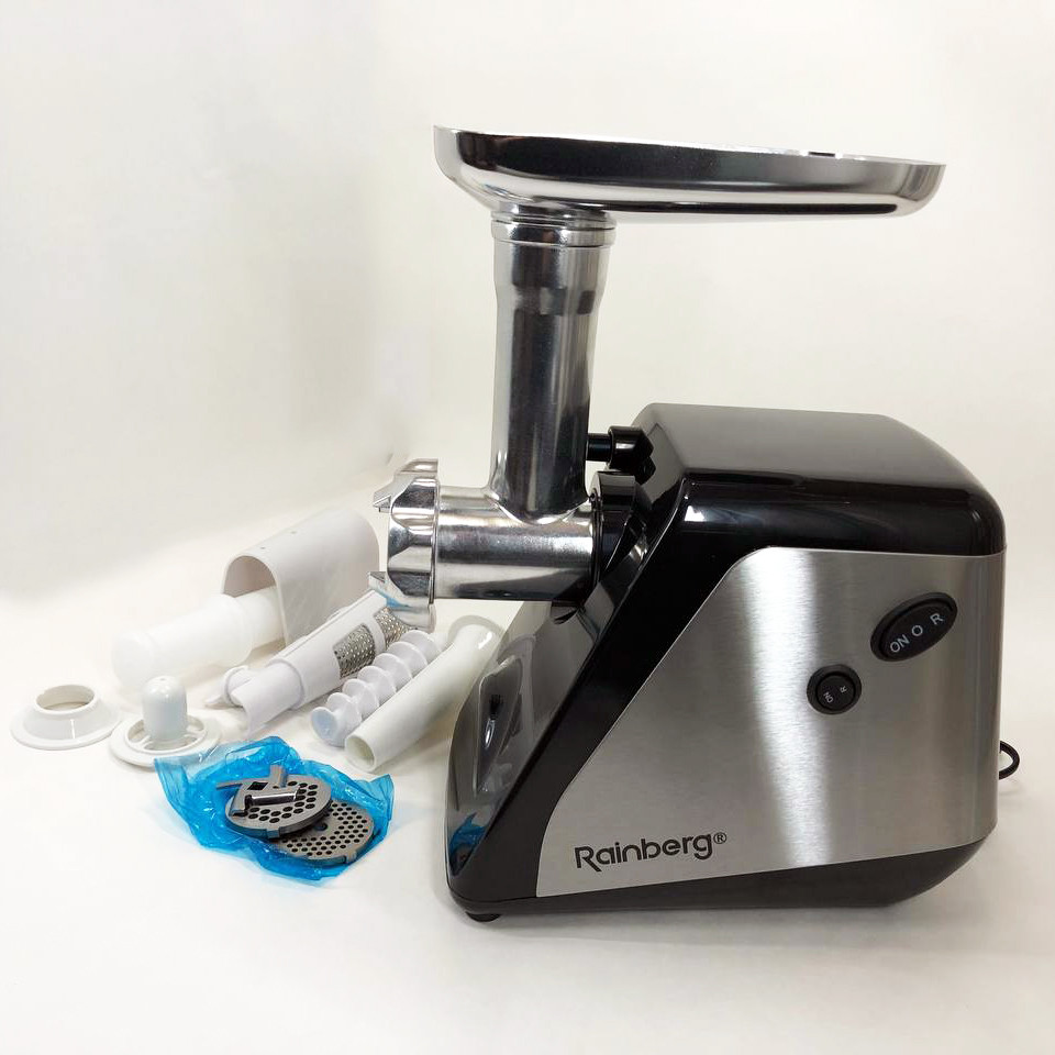 Мощная универсальная мясорубка, Бытовая электромясорубка для мяса с насадками, Мясорубка автомат LC-36 Львов - изображение 15