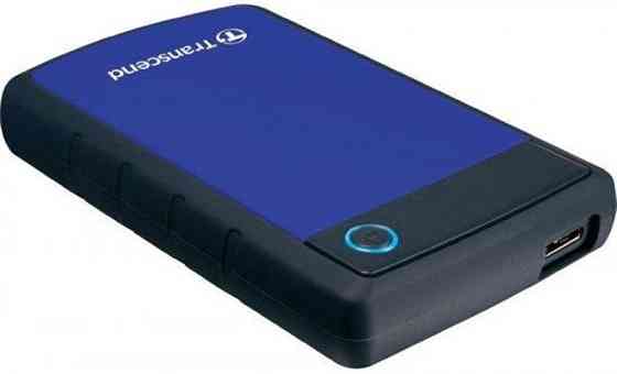 Зовнішній жорсткий диск 2.5" USB 4.0 TB Transcend StoreJet 25H3 Navy Blue (TS4TSJ25H3B) ( Синій ) Харків