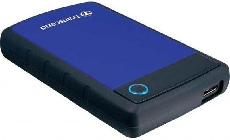 Зовнішній жорсткий диск 2.5" USB 4.0 TB Transcend StoreJet 25H3 Navy Blue (TS4TSJ25H3B) ( Синій ) Харків - фото 1