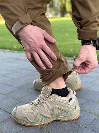 Армійська койот чоловіча демісезонна форма soft shell на флісі та блискавкою усі розміри Львів