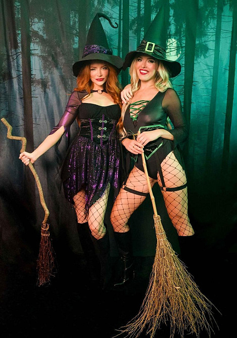 Костюм відьми Leg Avenue Mystical Witch S, сукня, капелюх Sex Aura Київ - фото 6