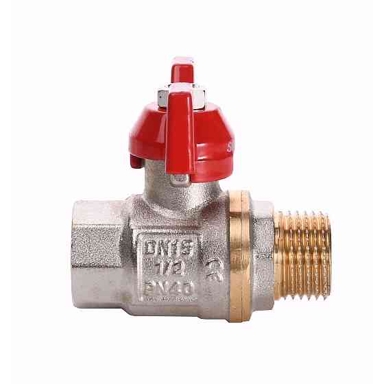 Кран кульовий прямий SOLOMON 1/2″ ЗВ КБ PN40 B1008 Киев