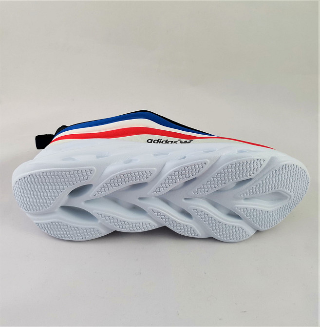 Кросівки Adidas Air Boost Білі Чоловічі Адідас Розмальовка Франція (розміри: 42,43,44) Відео Огляд Дніпро - фото 6