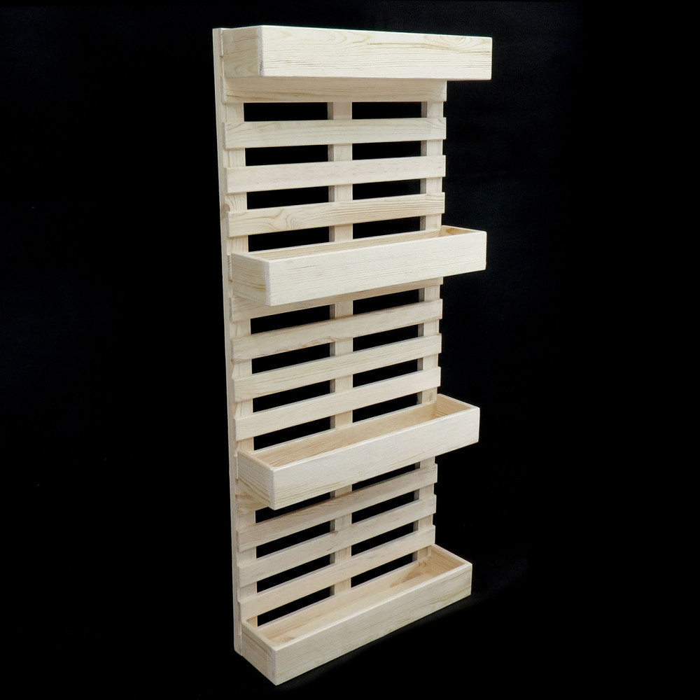 Полиця настінна для квітів "Камантус" бланже Миколаїв - фото 3