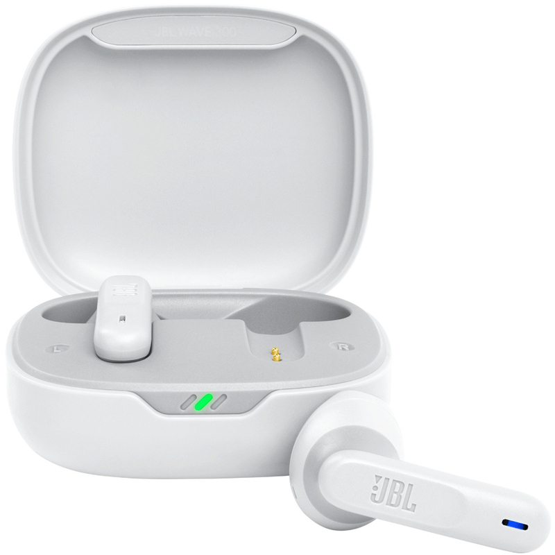 Навушники JBL Wave 300 TWS Bluetooth 5.2, Pure Bass, 26 год, сенсорне керування, IPX2, швидка зарядка Київ - фото 1