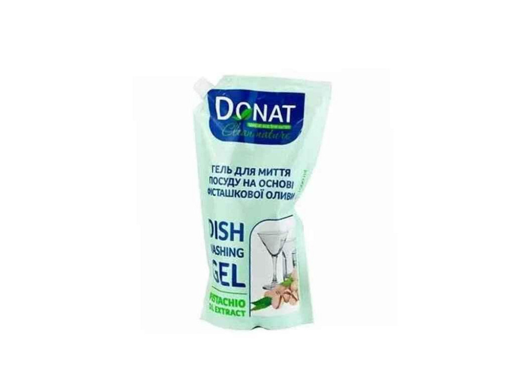Бальзам для миття посуду 1л Фісташкова олива дой-пак Clean Nature ТМ DONAT Київ - фото 1