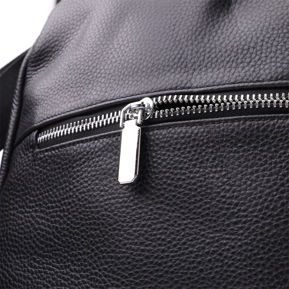 Класичний жіночий рюкзак з натуральної шкіри Vintage 23061 Чорний Київ - фото 6