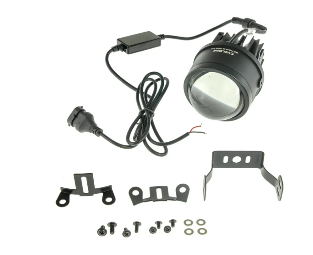 Фари LED ближнє+дальнє світло лінзи BF-02 Cyclone 2.5&quot; 35W/42W/12V/6000K Вінниця - фото 2