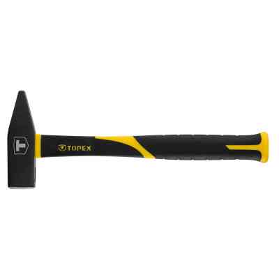 Молоток Topex слесарный 1000г, 35см, рукоятка стекловолокно (02A840) Винница