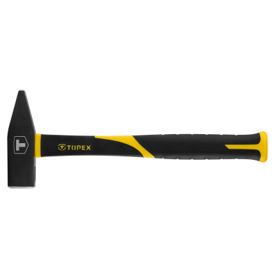 Молоток Topex слюсарний 1000г, 35см, руків&apos;я скловолокно (02A840) Вінниця - фото 1