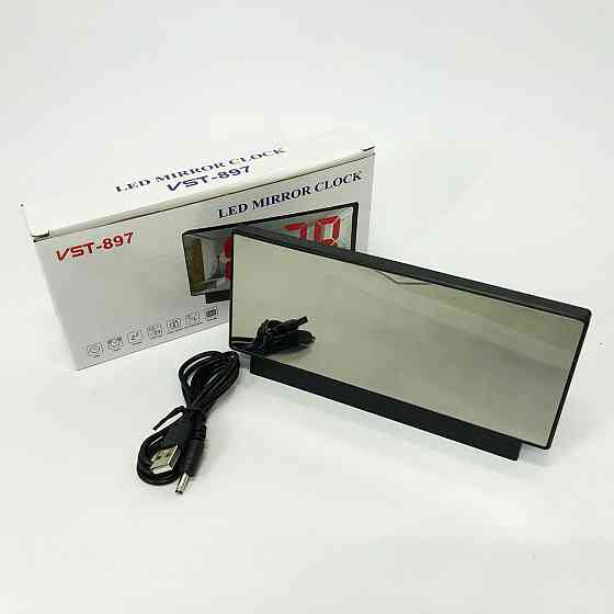 Настольные часы со светодиодным дисплеем VST-897-1, Часы с подстветкой, Часа KO-192 электронные настольные Киев