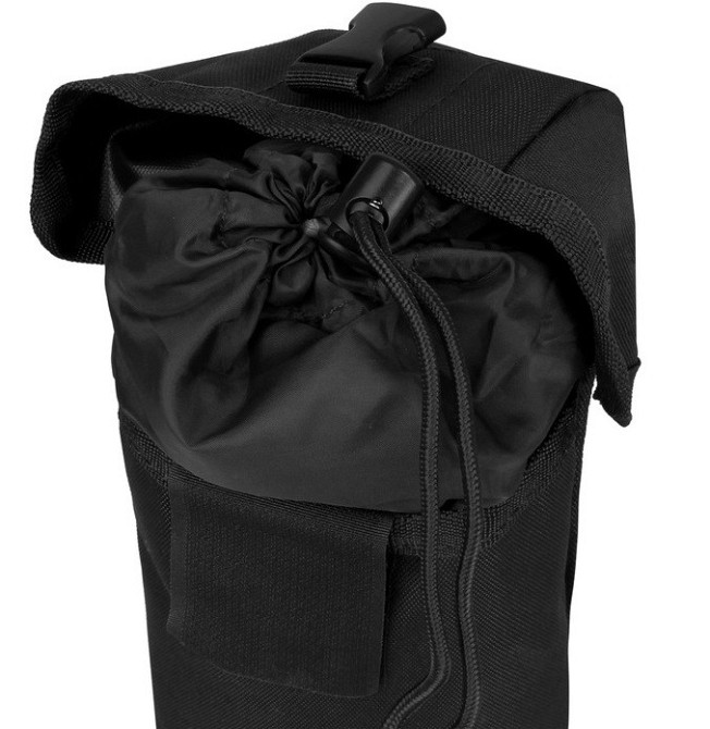 Універсальний Підсумок (Чохол) для пляшок, банок із системою Molle Mil-Tec від Sturm (13490002) Black Нововолинськ - фото 5