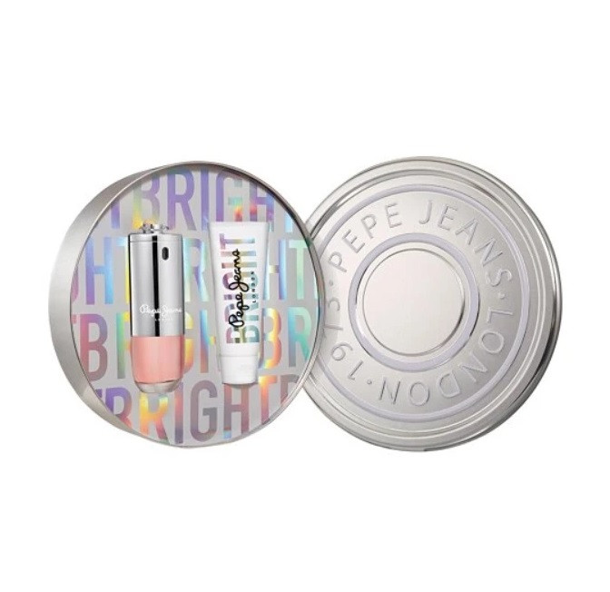 Парфумований набір Парфумована вода для жінок Bright 80 мл + лосьйон для тіла 100 мл Pepe Jeans Київ - фото 2