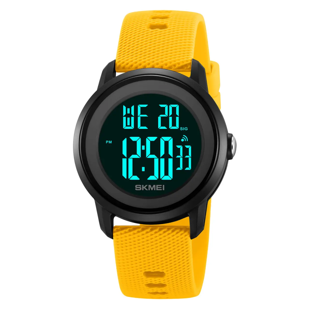 Годинник дитячий наручний спортивний Skmei 2218 Жовтий Київ - фото 2