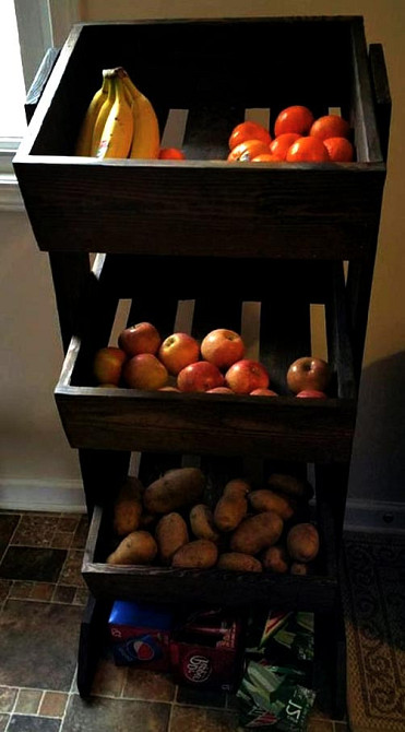 Стеллаж для овощей и фруктов 