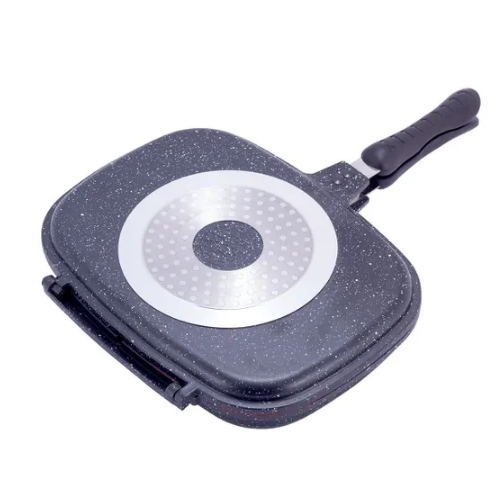 Сковорідка-гриль d32см литий алюміній а/п Black marble 4432 KAMILLE Житомир - изображение 3