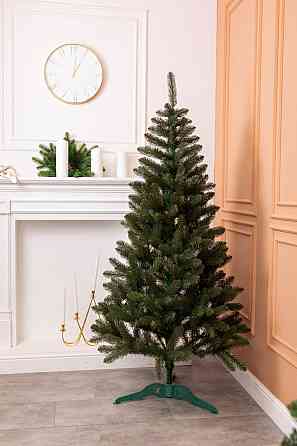 Штучна ялинка 2,2 м зелена, новорічна ялинка Різдвяна ніч SOK-3-6 Коломыя