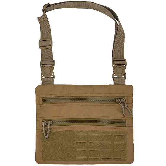 Тактична однолямкова сумка на плече , Койот Poly-Cordura 900 D Київ