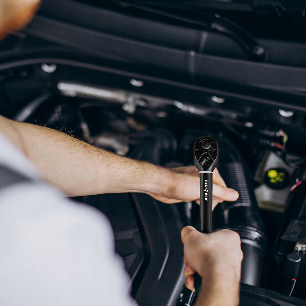 Динамометрический ключ 3/8 7-112 Нм с чехлом Bigstren (22097) Нововолынск - изображение 10