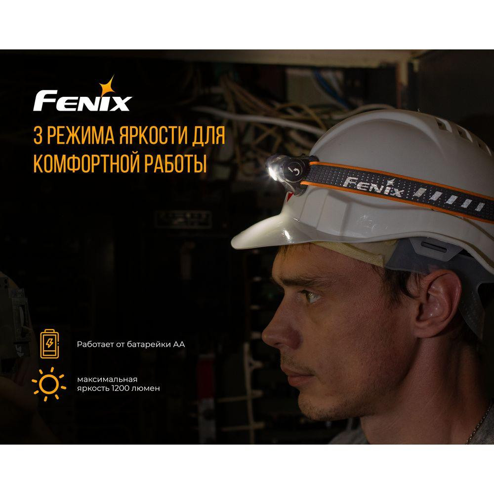 Фонарь налобный Fenix ​​HM23 Ровно - изображение 8