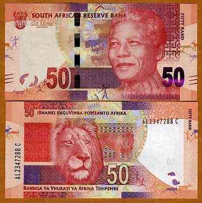 Південна Африка (ЮАР) / South Africa 50 rand (2015) Pick 140b UNC Полтава