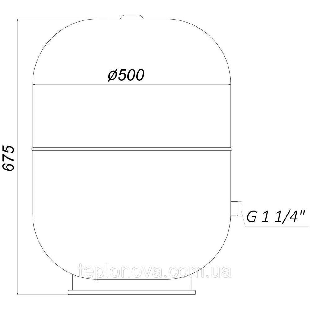 Гидроаккумулятор c фиксированной мембраной  105 л ZILMET HYDRO-pro 10bar ( 11A0010500 ) Черновцы - изображение 7