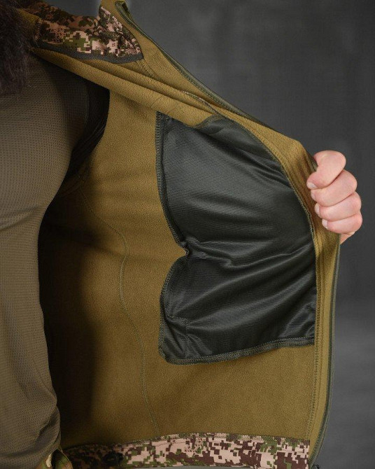 Весняна тактична куртка софтшел masad хижак ВТ6705 Одеса - фото 9