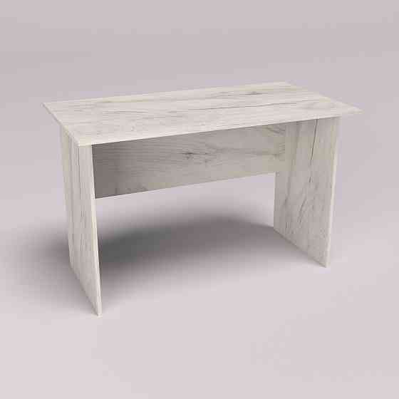 Стіл офісний СП, Дуб Крафт Білий, 1200/650/760 Львів