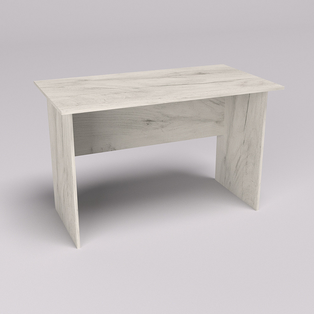 Стіл офісний СП, Дуб Крафт Білий, 1200/650/760 Львів - фото 2