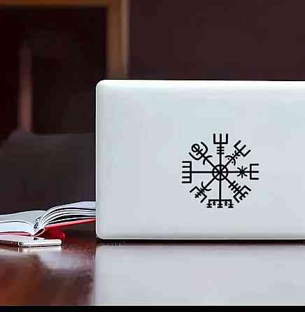 Наклейка Вегвизир (Vegvisir) – скандинавский символ, 1 шт Киев