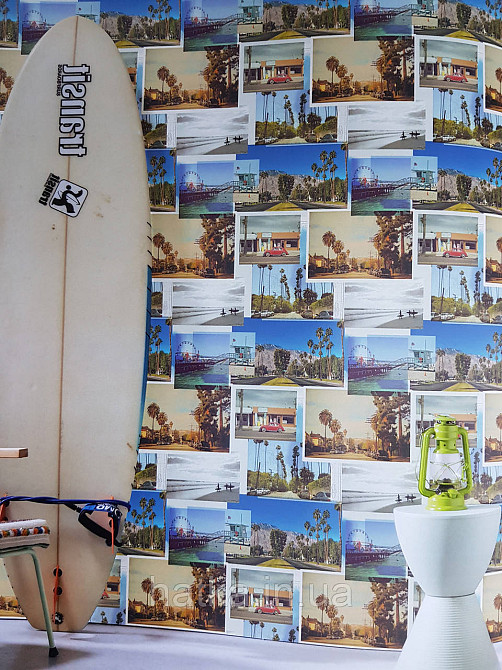 Шпалери флізелінові екологічно чисті Decoprint Good Vibes 0.53х10 молодіжні фотографії міста курорти Київ - фото 1