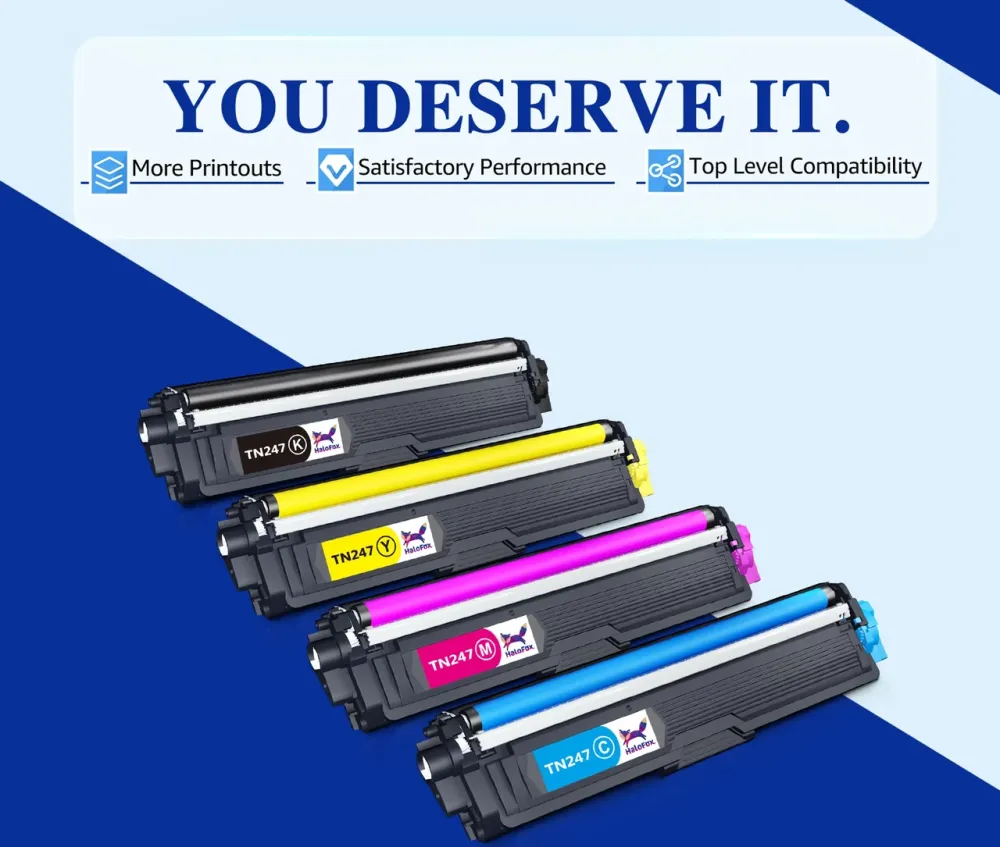 Упаковка из 5 шт. ColorKing TN-243cmyk TN-247 ТОНЕР совместимый BROTHER TN-247 MFC-L3750 DCP-L3510 HL-L3210CDW Днепр - изображение 2
