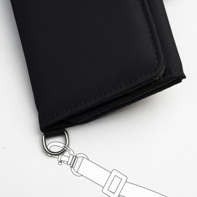 Гаманець Pacsafe RFIDsafe trifold wallet Чорний (11005100) Вінниця - фото 5
