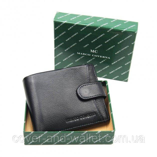 Кожаный мужской кошелек портмоне с открытым карманом Marco Coverna MC 22-203 Киев - изображение 6