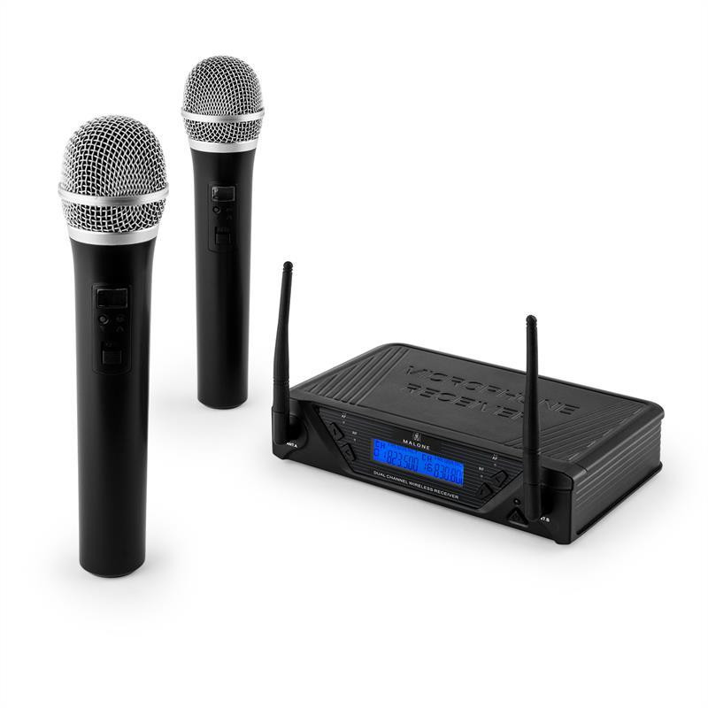 UHF-450 Duo1 2-канальний комплект бездротових мікрофонів UHF 2 портативні мікрофони (Німеччина, читати Рівне - фото 7