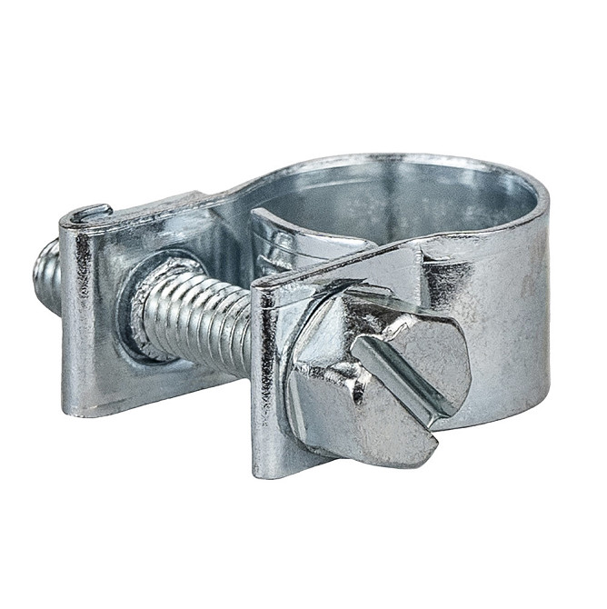 Хомут силовий оцинкований Mini 9 мм Ø10-12 мм 50 шт. SIGMA (2507561) Київ - фото 3