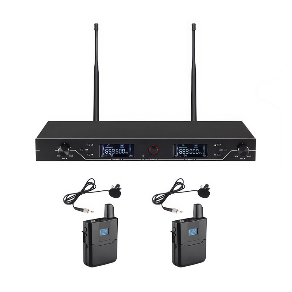 Бездротова мікрофонна система WM-U200C mic(loop)+mic(loop) Київ - фото 1