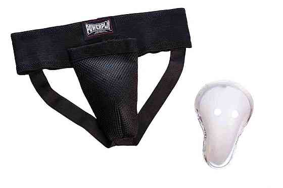 Захист паху PowerPlay 3029 Чорний XL Луцк