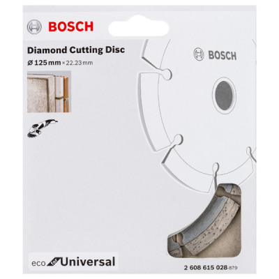 Круг відрізний Bosch ECO Universal 125-22.23 (2.608.615.028) Вінниця - фото 2