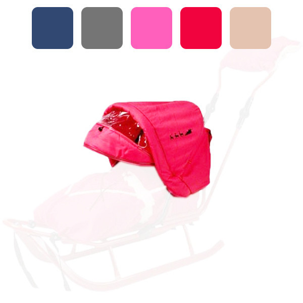 Капюшон для санок Adbor Piccolino на санки Рожевий Київ - фото 1