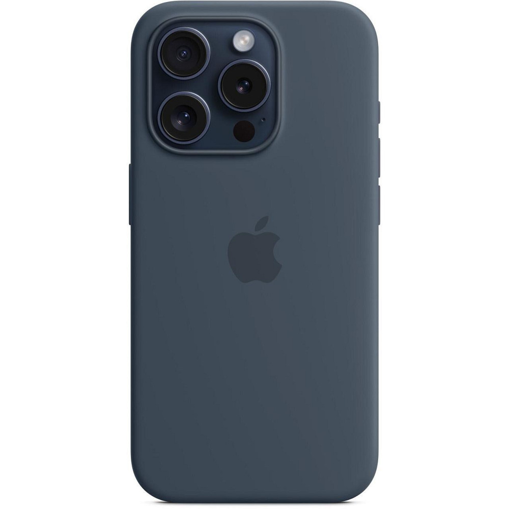 Чохол-накладка Apple Silicone Case with MagSafe для Apple iPhone 15 Pro Storm Blue (MT1D3) ( 13741 ) Харків - фото 1