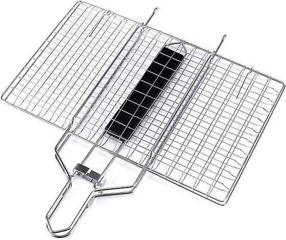 Решетка гриль с складной ручкой 32*22 см GRILLI 777113 Код: 012287 Ровно