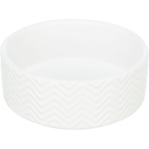 Миска Trixie для собак, белая, 1,6 л, d:20 см (керамическая) Винница - изображение 1