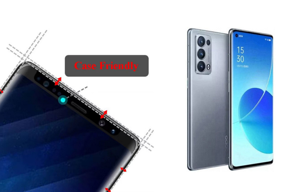 Захисне скло HyperGlass Pro для Oppo Reno6 Pro 5G – максимальна чутливість та захист Київ - фото 4
