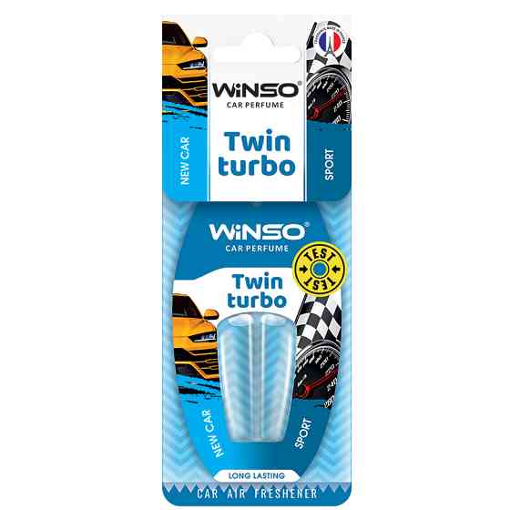Ароматизатор с двойной капсулой Winso Twin Turbo - New Car & Sport Львов