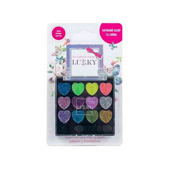 Дитячий крем-тіні для повік з блискітками T18929 з аплікатором Вінниця