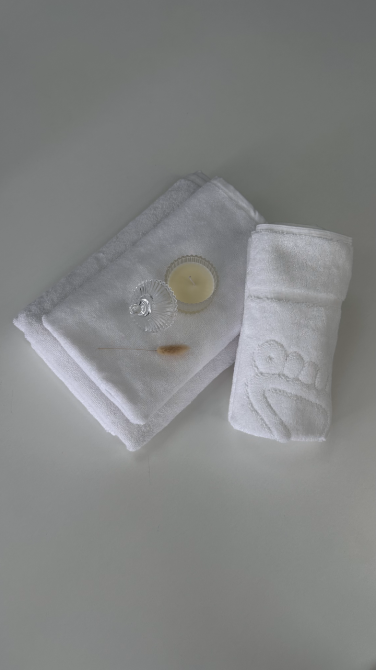 Комплект махровых полотенец + коврик для ног Ideal Textile Білий Черновцы - изображение 7