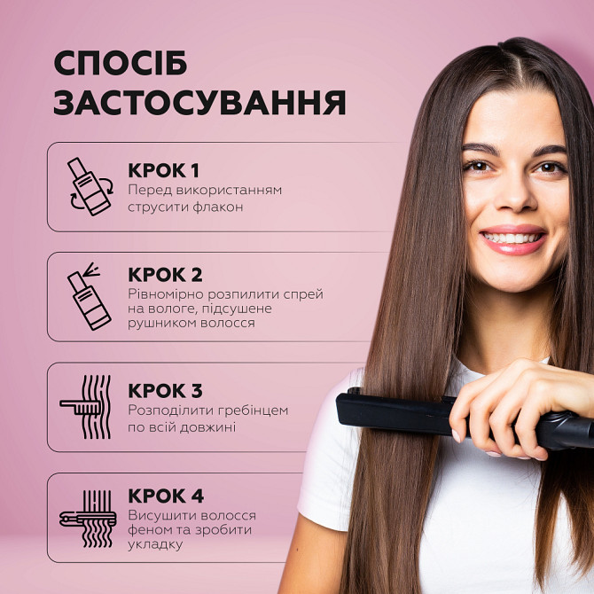 Спрей-термозахист для волосся Joko Blend 200 мл Вінниця - фото 6